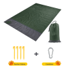 1pc Outdoor Camping Picnic Mat; Oxford Cloth Portable Mat; Folding Waterproof Moisture-proof Mat For Beach